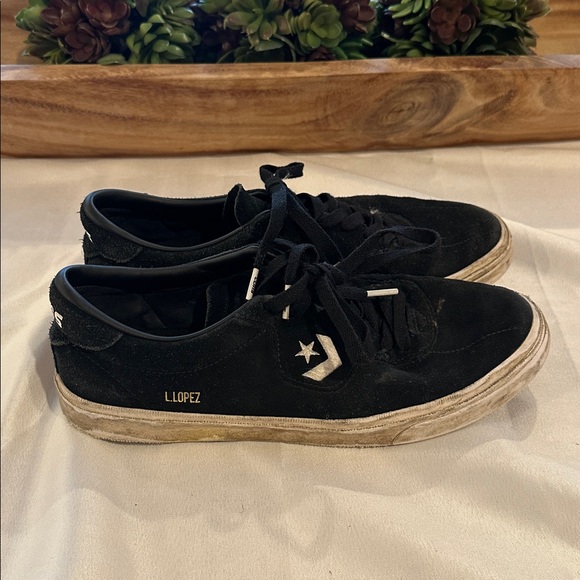 Converse Cons Louie Lopez Pro Low Black sneakers skate skater shoes men’s 9.5 - Picture 1 of 6